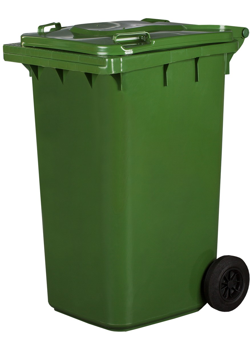 Контейнер для відходів JESTIC, 240л, зелений